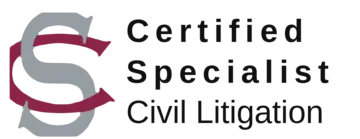 Certified Specialist, Civil Litigation badge