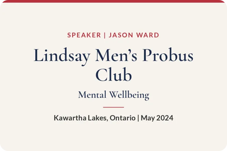 Lindsay Men’s Probus Club, Kawartha Lakes, May 2024